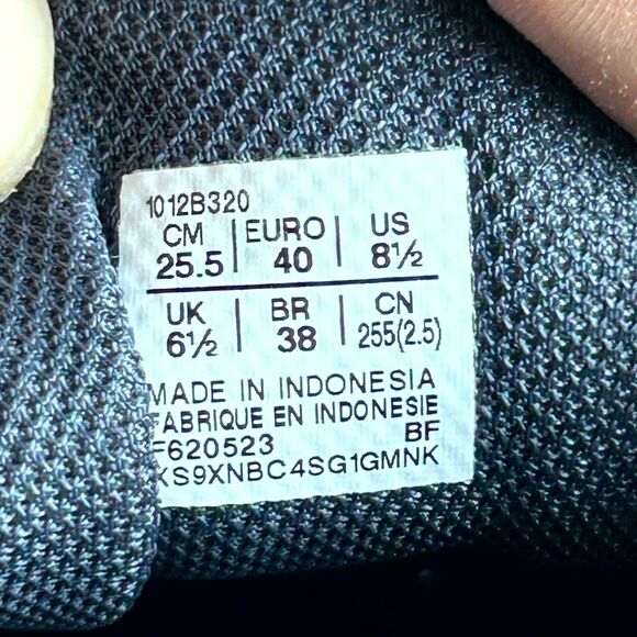 ASICS Gel-Contend 8 1012B320 Shoes Womens 8.5 Navy Blue Running Lace-Up Sneakers - Picture 10 of 10